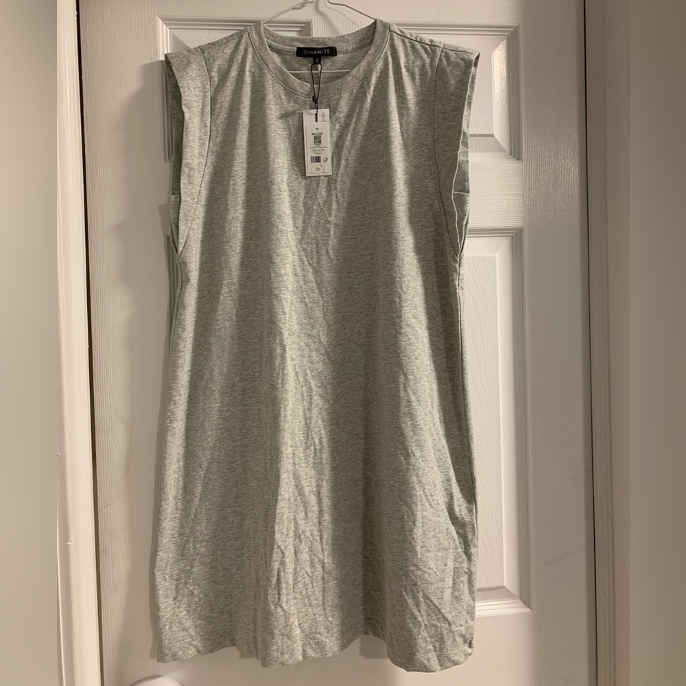 Dynamite grey tank dress